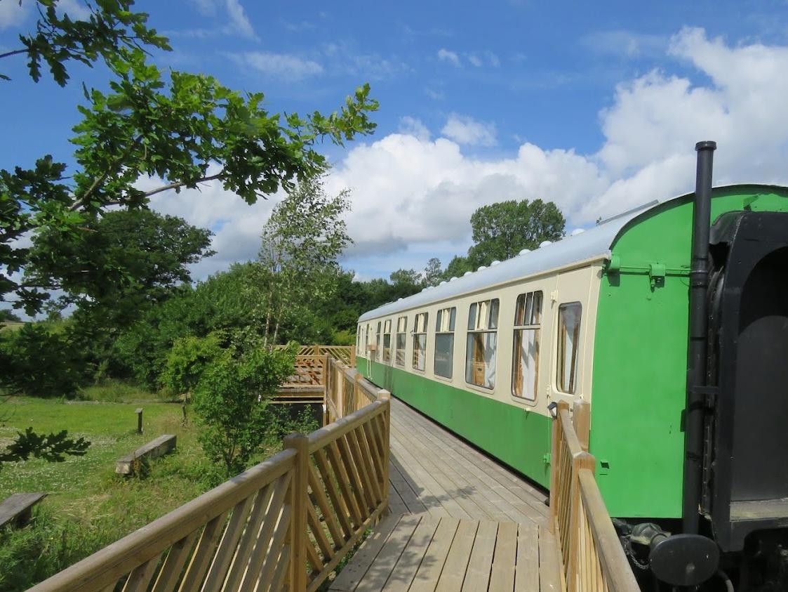 Walkway to Bodiam Coach
