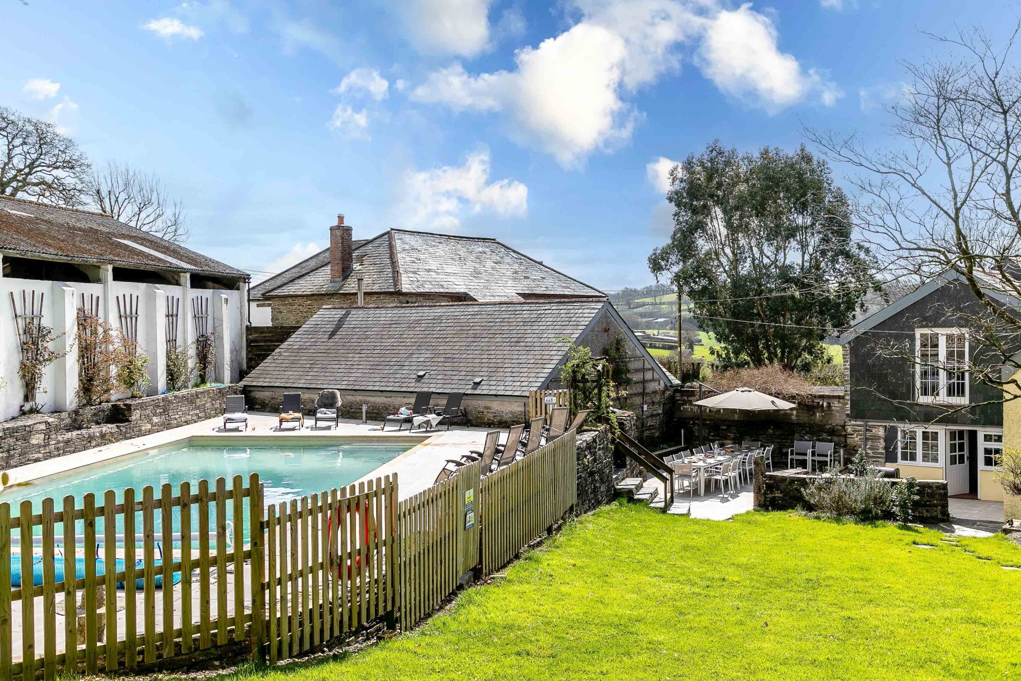 Great Trethawle with pool