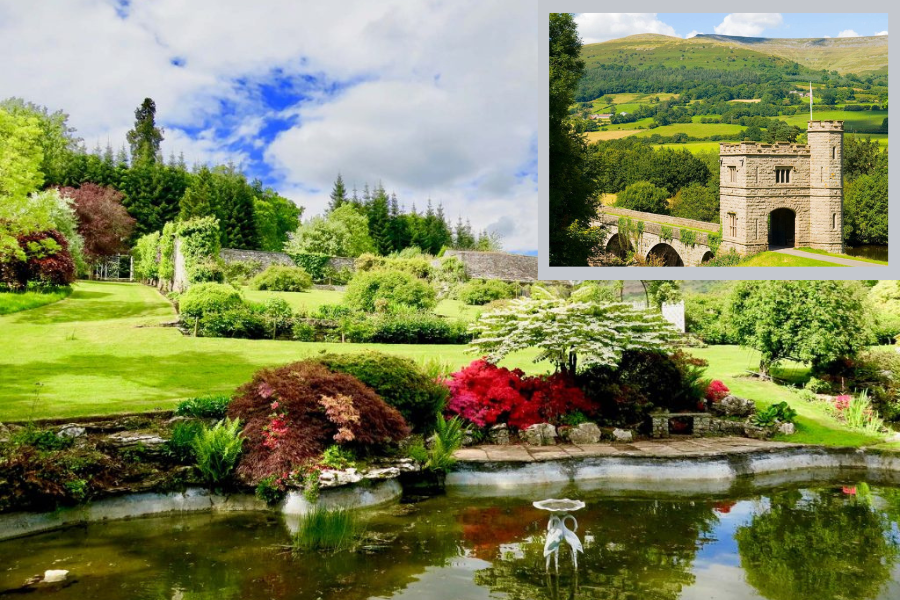 The Tower at GP and surrounding gardens
