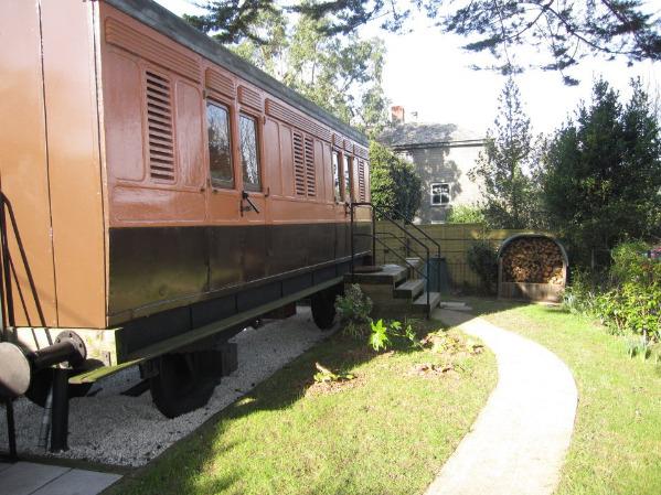 Path and stairs leading to the property