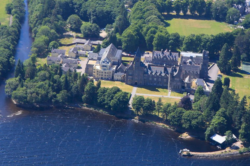 Stunning loch side location of the Scriptorium Apartments