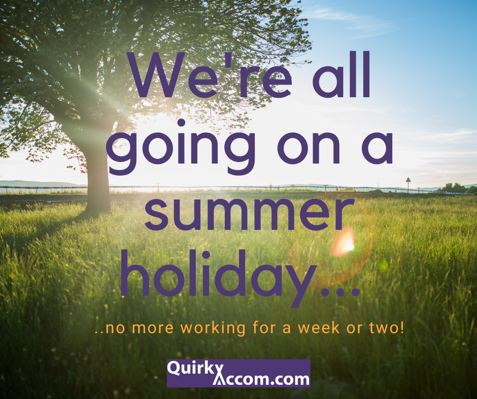 Were all going on a summer holiday