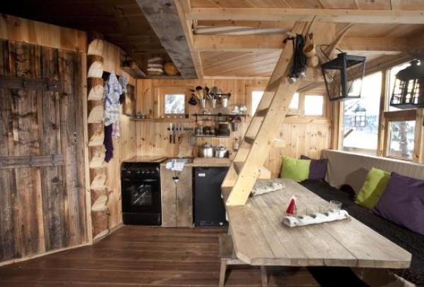 well equipped interior