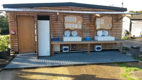 washing up area