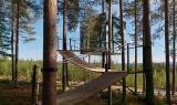Mirrorcube treehouse