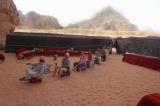 desert camp in Wadi Rum